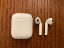 Apple AirPods 1st Generation In-Ear Headsets with Charging Case - White