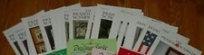 PRAIRIE SCHOOLER counted cross stitch charts Cardstock - YOUR CHOICE - new. 