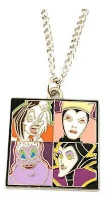 Evil Female Villain Queens Pendant Necklace