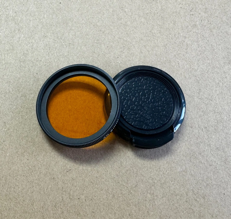 Orange Panchromatic Filter Lens f/ Rollei 35 35 T 35 TE Rollei 35 SE 24mm 30.5mm - Image 3 of 4