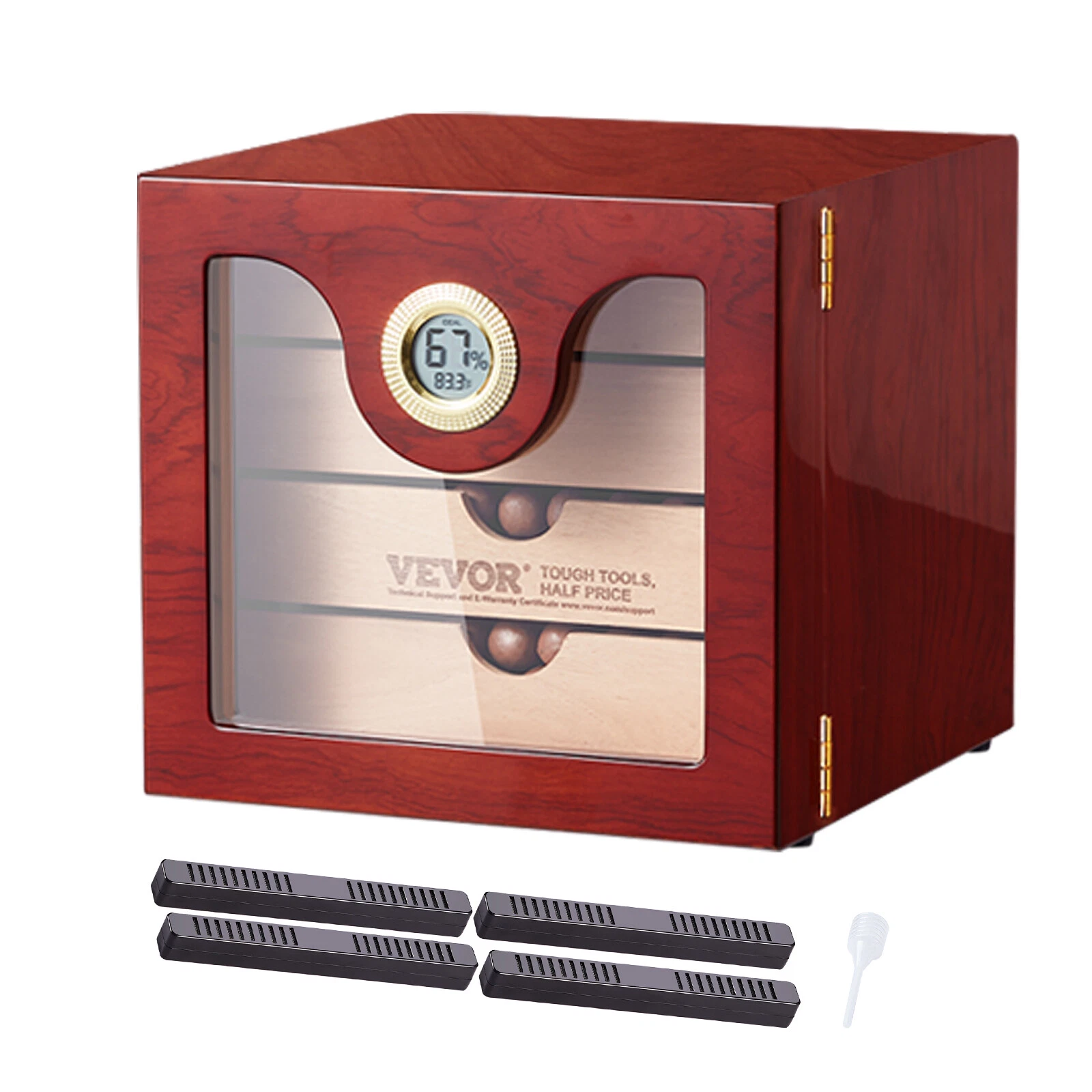 Cigars Humidor,Cigar Storage,Glass