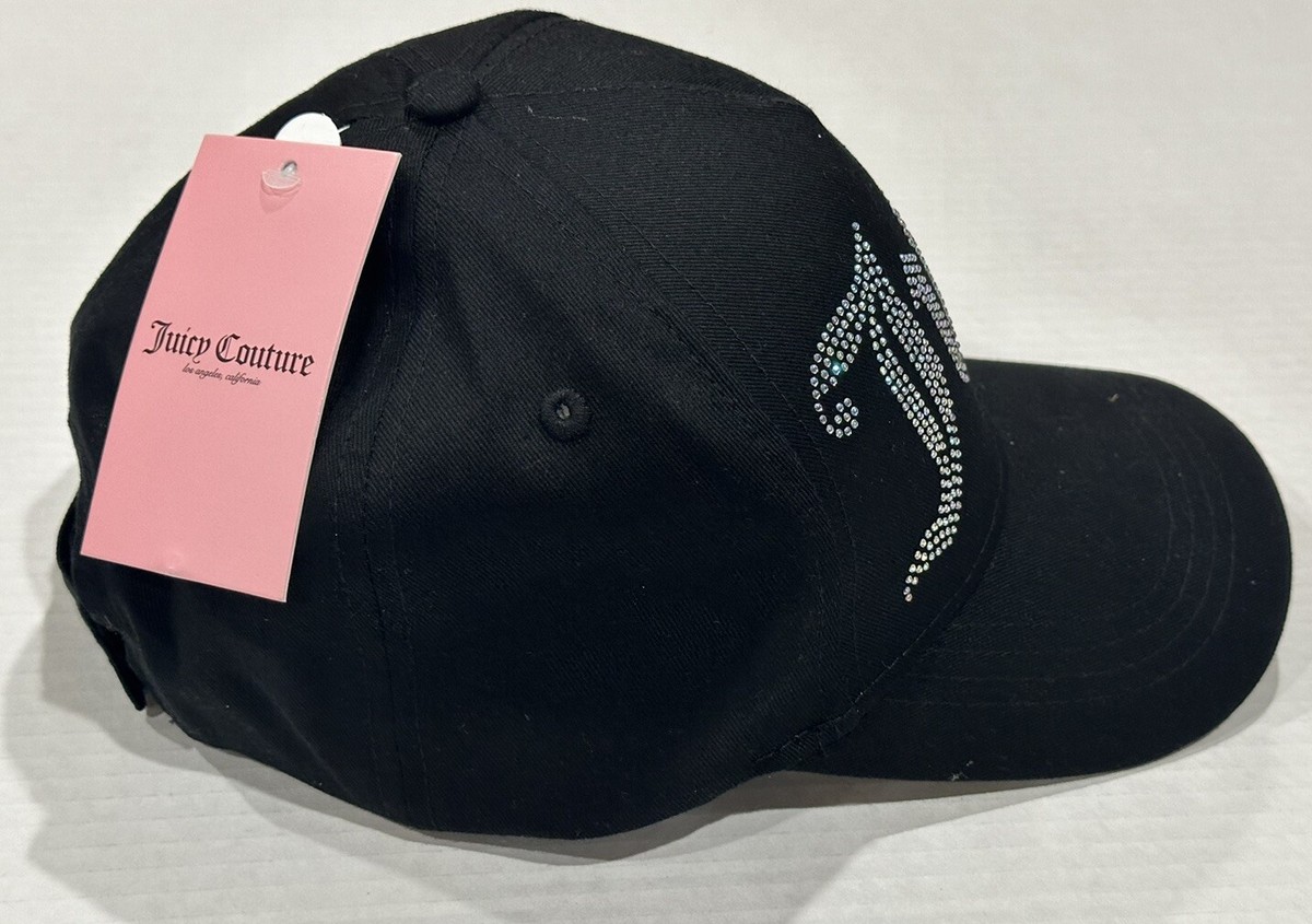 JUICY COUTURE★Rhinestone logo cap 帽子送料込み JC28 JUICY COUTURE☆Rhinestone logo cap 帽子送料込み JC28 NWT