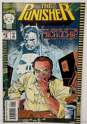 The Punisher Origin Micro Chip Volume 1 Issue 1 Marvel Comics 1993