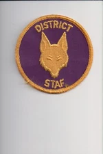 District Staf patch
