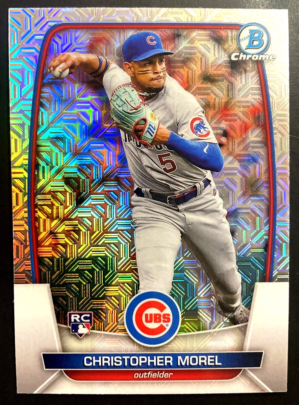 2023 Bowman Chrome Mega Box Mojo Refractor Christopher Morel #34 ROOKIE - Cubs
