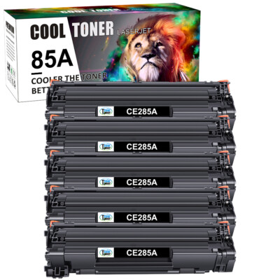 5PK CE285A For HP 85A Laserjet Toner Cartridge P1102w M1212nf MFP P1102 Printer