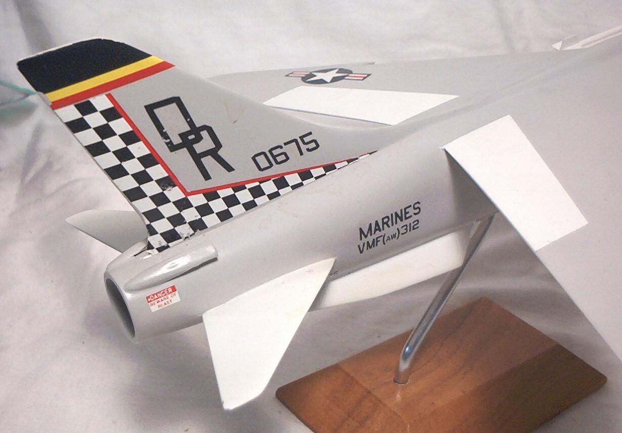 VINTAGE THE AIRPLANE SHOP (FAIRFIELD NJ) USMC CORSAIR II DESK MODEL eBay