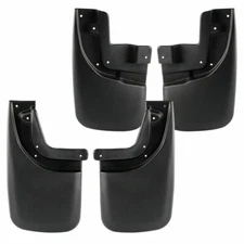 4x Front & Rear Splash Guards Mud Flaps for Toyota Tacoma 2005-2015 03RSA2012ZBK