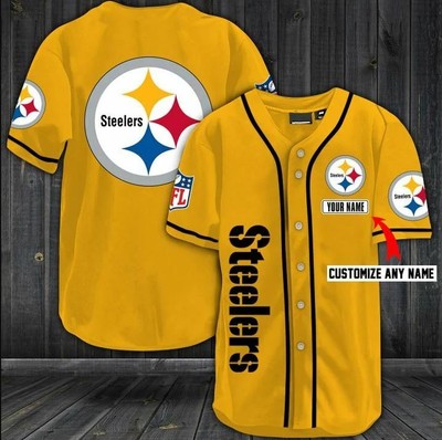steelers baseball jersey