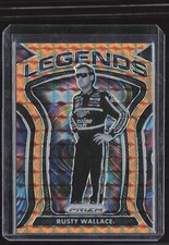 2021 Panini Prizm #89 Rusty Wallace Legends Reactive Orange Prizm