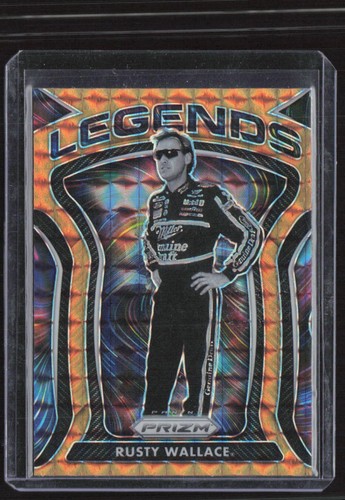 2021 Panini Prizm #89 Rusty Wallace Legends Reactive Orange Prizm - Picture 1 of 2
