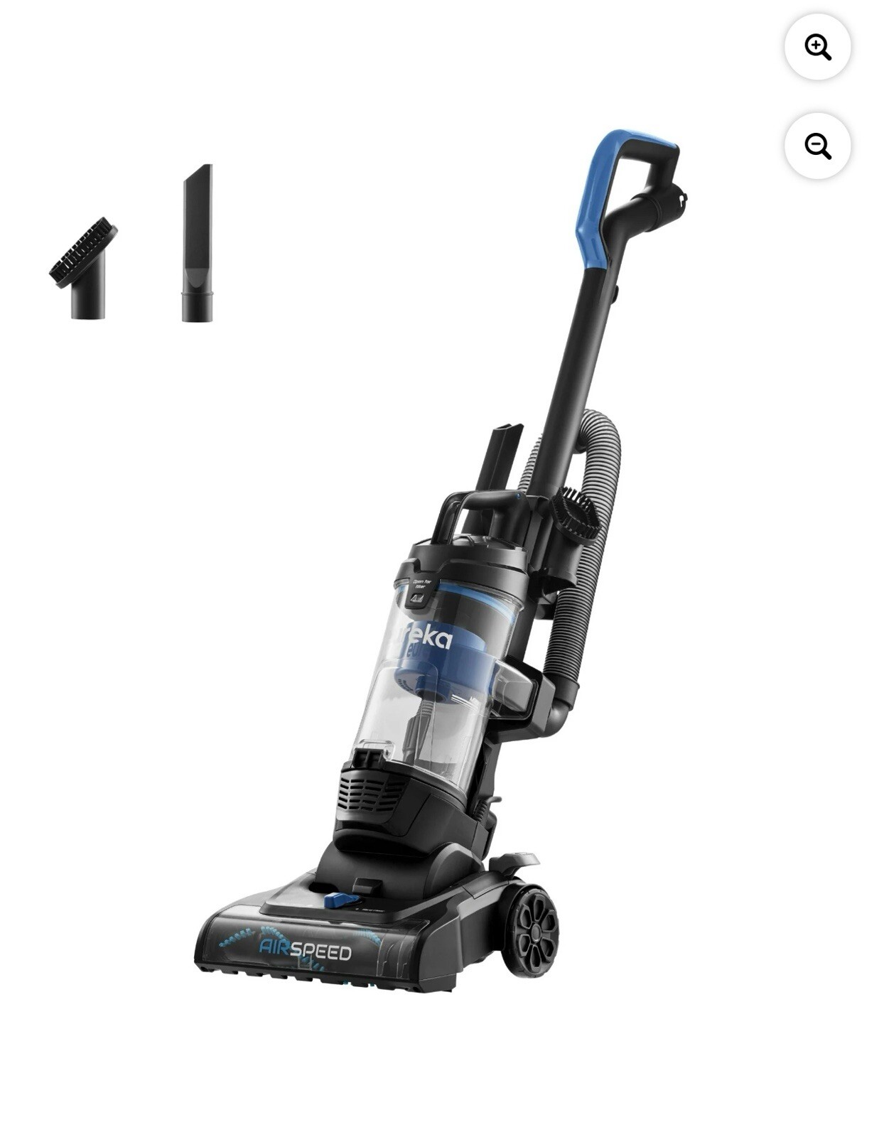 Eureka FloorRover Dash Upright Pet Vacuum Cleaner, HEPA Filter, Swivel Steeri...