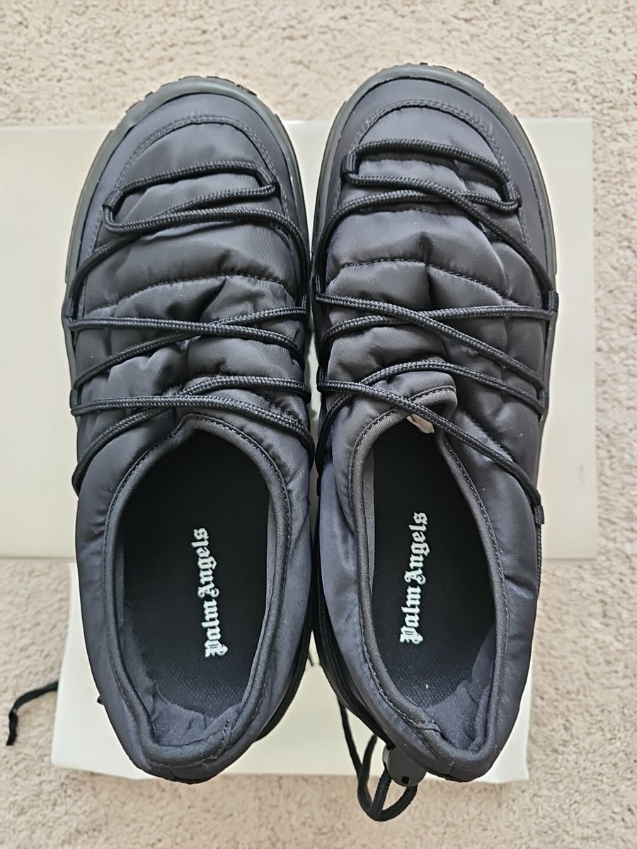 Palm Angels Snow Puffed Sneakers Black Men\'s Size 12 EU 45 NIB Palm Angels - Snow Puffed Padded Shell Platform Sneakers  main image 2