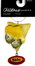 The Christmas Shoppe Nacho Christmas Ornament NWT Free Shipping!