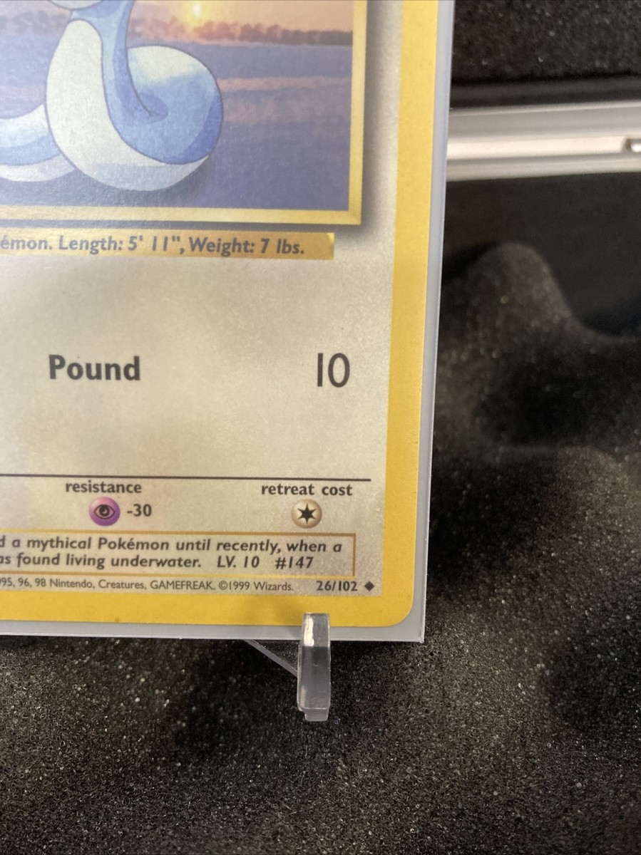 1995 dratini pokemon card value Dratini Shadowless 26/102 Base Set Pokémon Cards – CollexyLux –  CollexyLux.dk main image 1