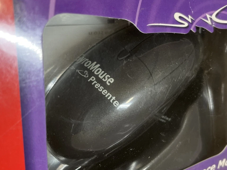 Computer Cordless Mouse Gyropoint Gyromouse Pro Presenter NOS Vintage Sealed - Image 4 of 4