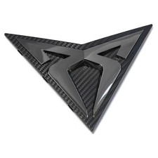 Original CUPRA Formentor VZ5 BAT Emblem vorn schwarz/chrom Carbon Kühlergrill