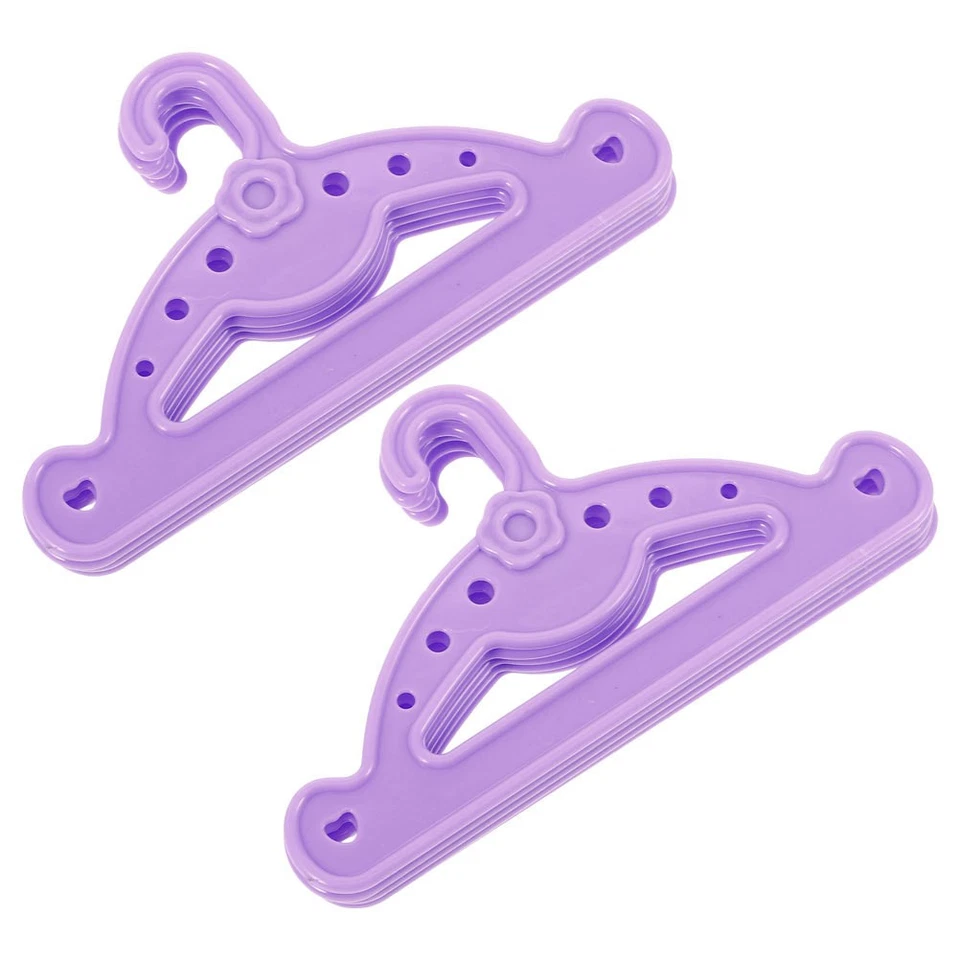  10 Pcs Miniature Hanger Clothing Hangers Toddler Coat Kids Outfit