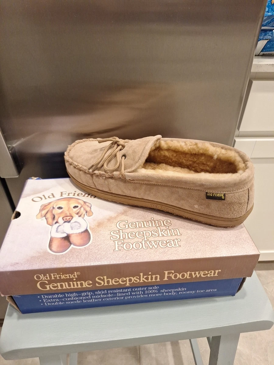 Old Friend Solid Brown Slippers for Men for sale | eBay display picture 1