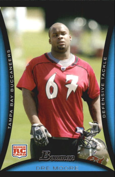 2008 Bowman #232 Dre Moore RC - FB