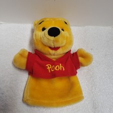 Mattel Winnie the Pooh Plush Hand Puppet Disney 9"