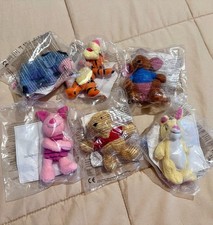 McDonalds Germany Winnie the Pooh Happy Meal soft toys - 2003 - set of 6