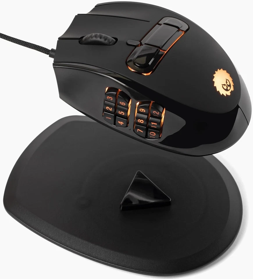 Hedgehog MMO Gaming Mouse - 16 000 DPI - 23 Programmable Buttons - Switch to Joy - Image 4 of 4
