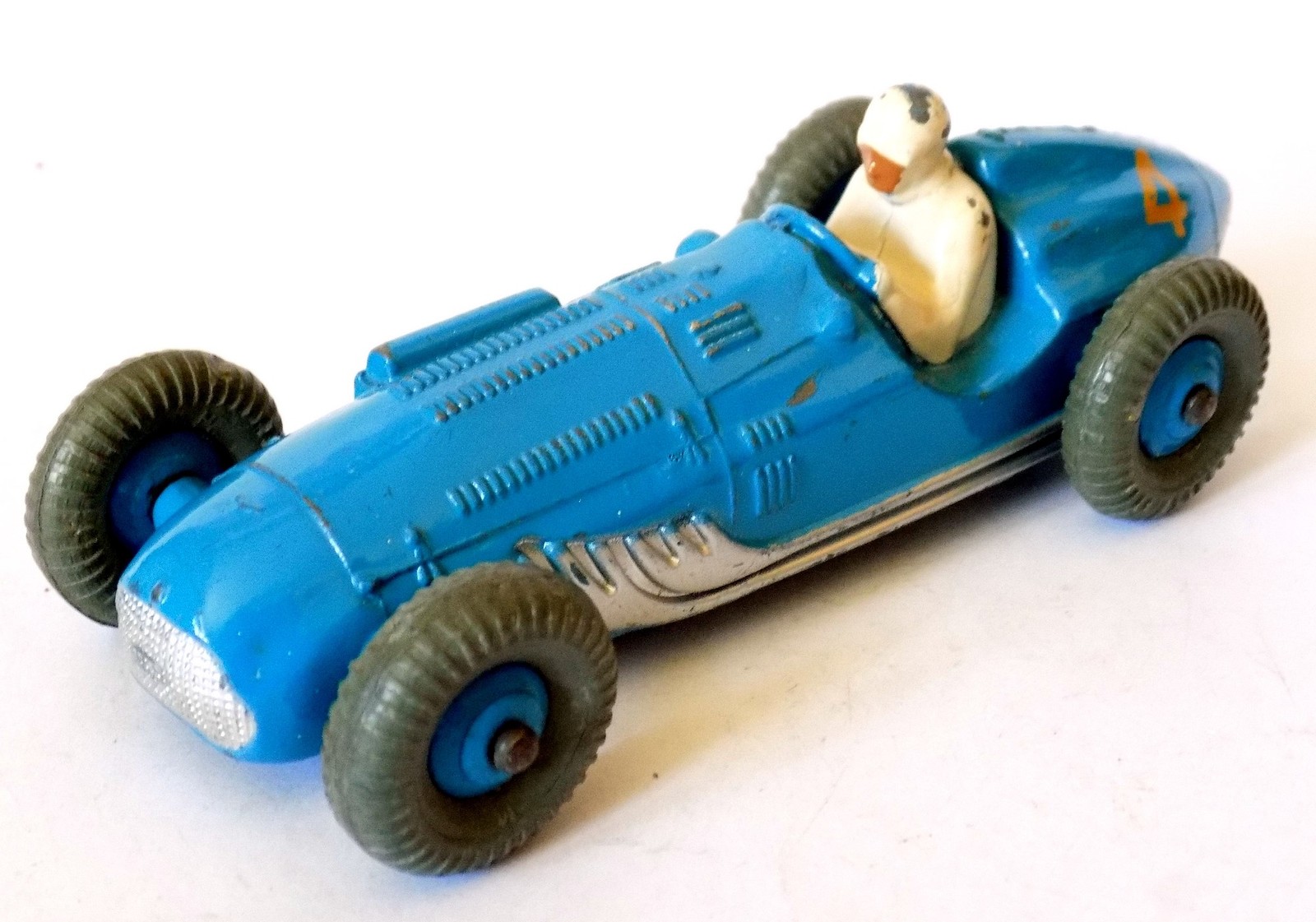 DÉBUT PROD N° AU TAMPON ancien Dinky Toys FRANCE 23H auto course Talbot