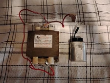 Galanz GAL-900U-2 Microwave Transformer 120V 60Hz With BiCai H.V. Capacitor