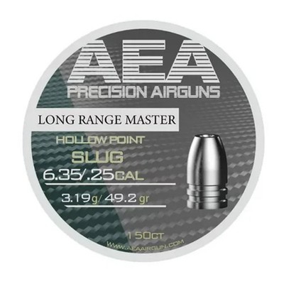 AEA Long Range Slugs .25 Caliber 30.2gr (250ct) Airgun Ammo