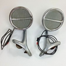 Vtg Cowl Light Pair Auburn 1930s Dual Fender Turn Signal Assembly Antique Auto