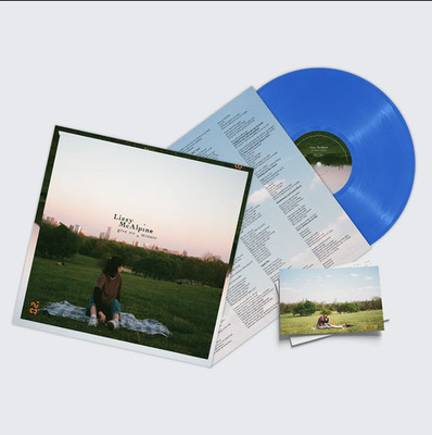 Lizzy McAlpine ''Give Me A Minute'' blue Vinyl + handwritten insert NEW SEALED