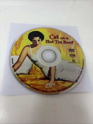 Cat on a Hot Tin Roof (DVD, 1958) Elizabeth Taylor, Paul Newman  Disc Only