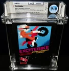 1985 EXCITEBIKE WATA 7.0 NES NINTENDO USA VIDEO GAME VINTAGE COLLECTIBLE !