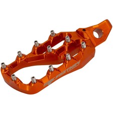 Fastway Footpegs - Pegs Only - Orange, Standa...