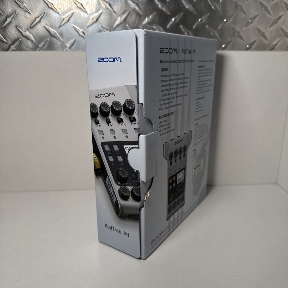 ZOOM ZP4 PodTrak P4 Podcast Recorder for sale online | eBay