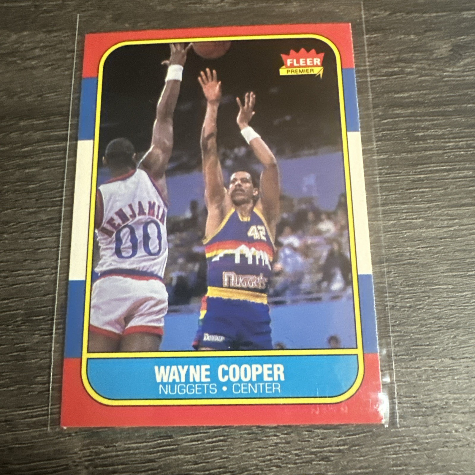 1986-87 Fleer - Wayne Cooper #18