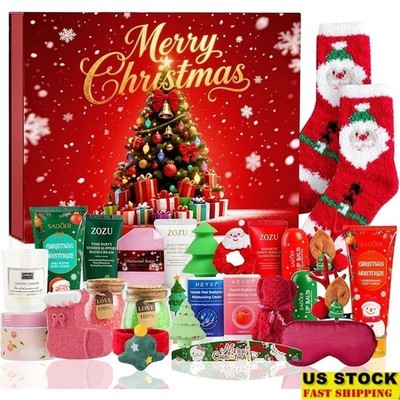 Advent Calendar 2025 Premium Bath Body Gifts Daily Surprises Spa Treats Xmas New