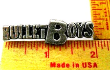 Bullet Boys pin vintage collectible old hard rock band music concert memorabilia