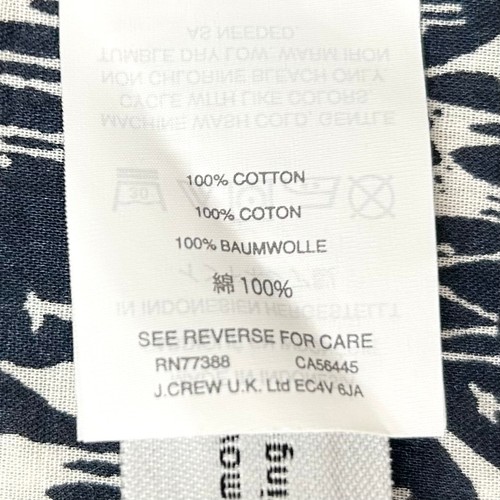 J. Crew Crewcuts Girl's Giraffe Navy Cotton Skirt - Picture 5 of 5