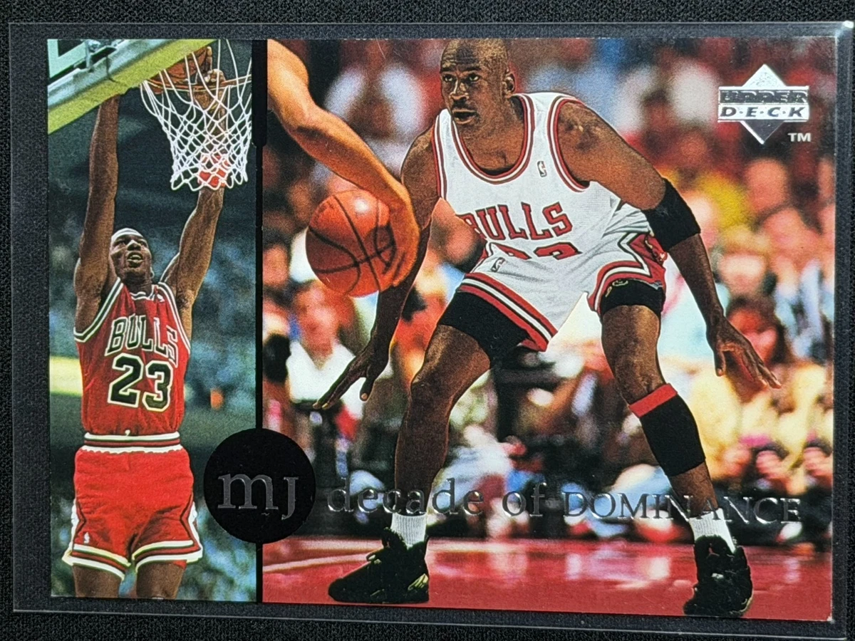 マイケル・ジョーダン　1995年限定　UperDeck社 1995 UD Upper Deck Milk Cap / Pog #46 - MICHAEL JORDAN - PSA 9