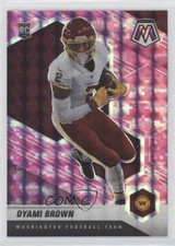 2021 Panini Mosaic Rookies Pink Camo Mosaic Prizm Dyami Brown #323 t3w
