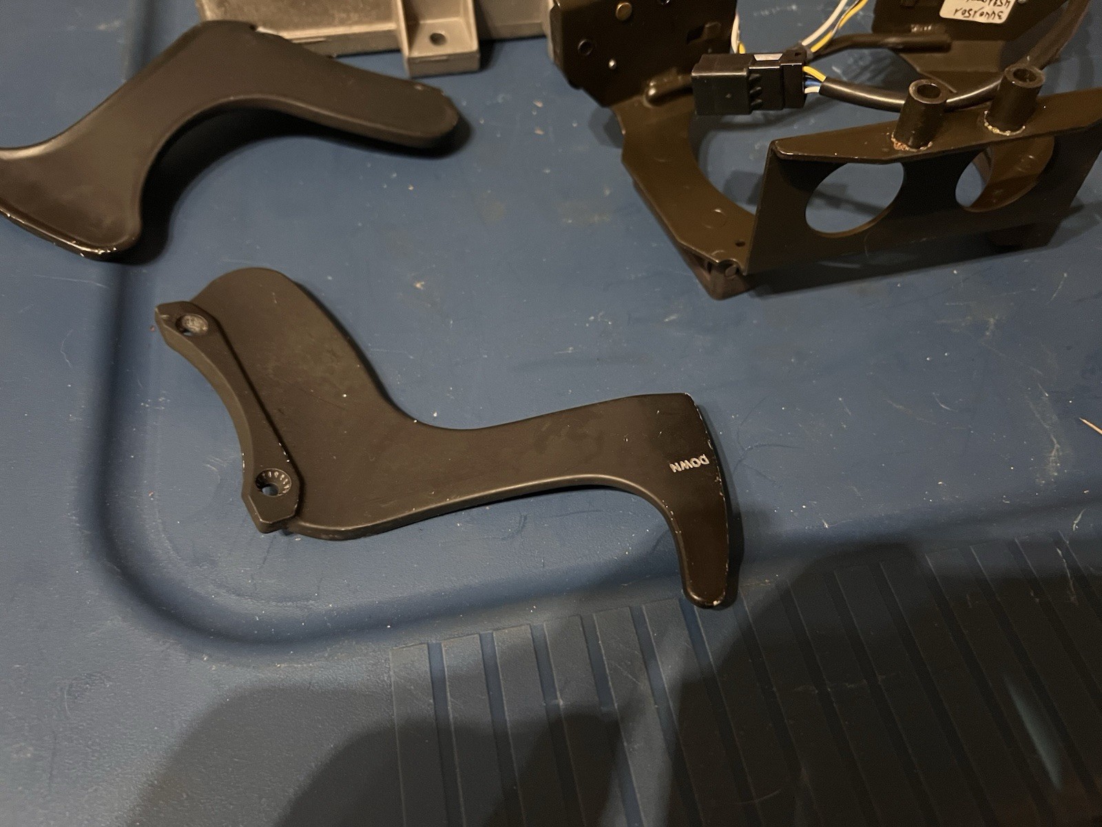 Ferrari F355, F1 Paddle Shifter w/ Black Paddles, Used, P/N 167340