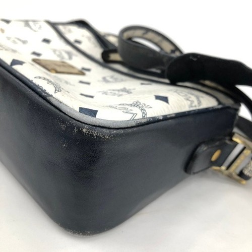 ECHT MCM Schultertasche Cognac Visetos  - Bild 5 von 9