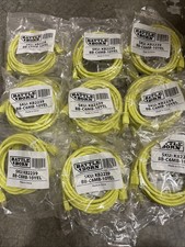 18-Pack LOT Of 10-Foot Cat6 UTP RJ45 Ethernet Patch Cable - Yellow - 10 Feet