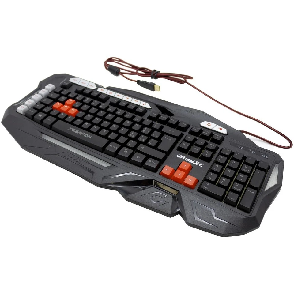 RGB Multimedia Ergonomic Mouse And Keyboard Kit 7200DPI Gaming - Image 3 of 4