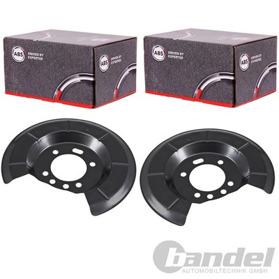 2x A.B.S. SPRITZBLECHE BREMSSCHEIBEN HINTEN passend für FORD FOCUS | 11386