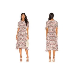 Faithfull the Brand Emilia Dress in Lumina Floral Size 4 Small