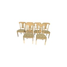 Ethan Allen Legacy Collection  Pineapple Back Dining Chairs set of 6