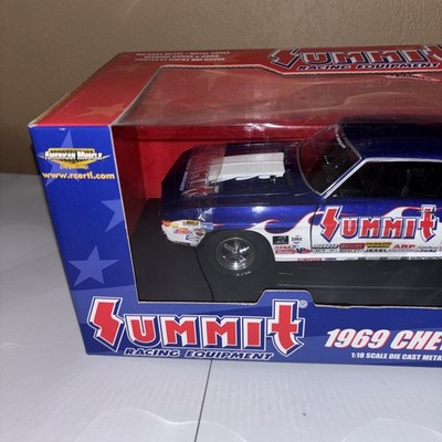 American Muscle 1:18 Summit Racing 1969 Chevy Camaro New | eBay